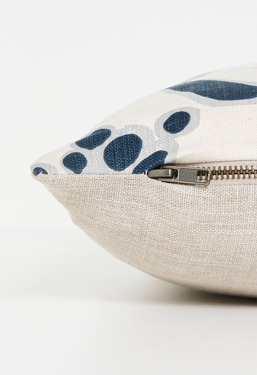 Hertex Fabrics - Karoo cushion cover - Blue &  Neutral 