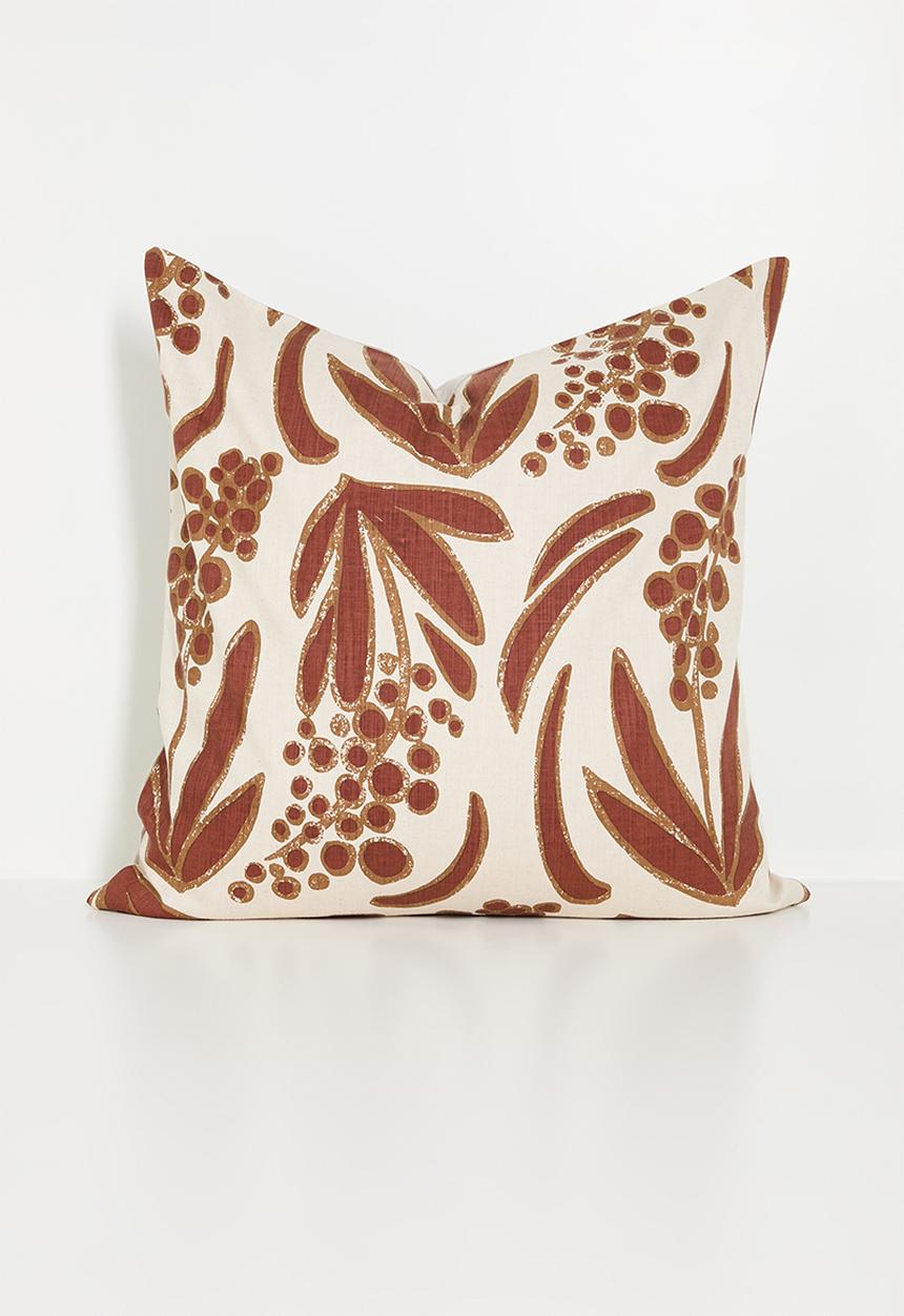 Hertex Fabrics - Karoo cushion cover - Rust
