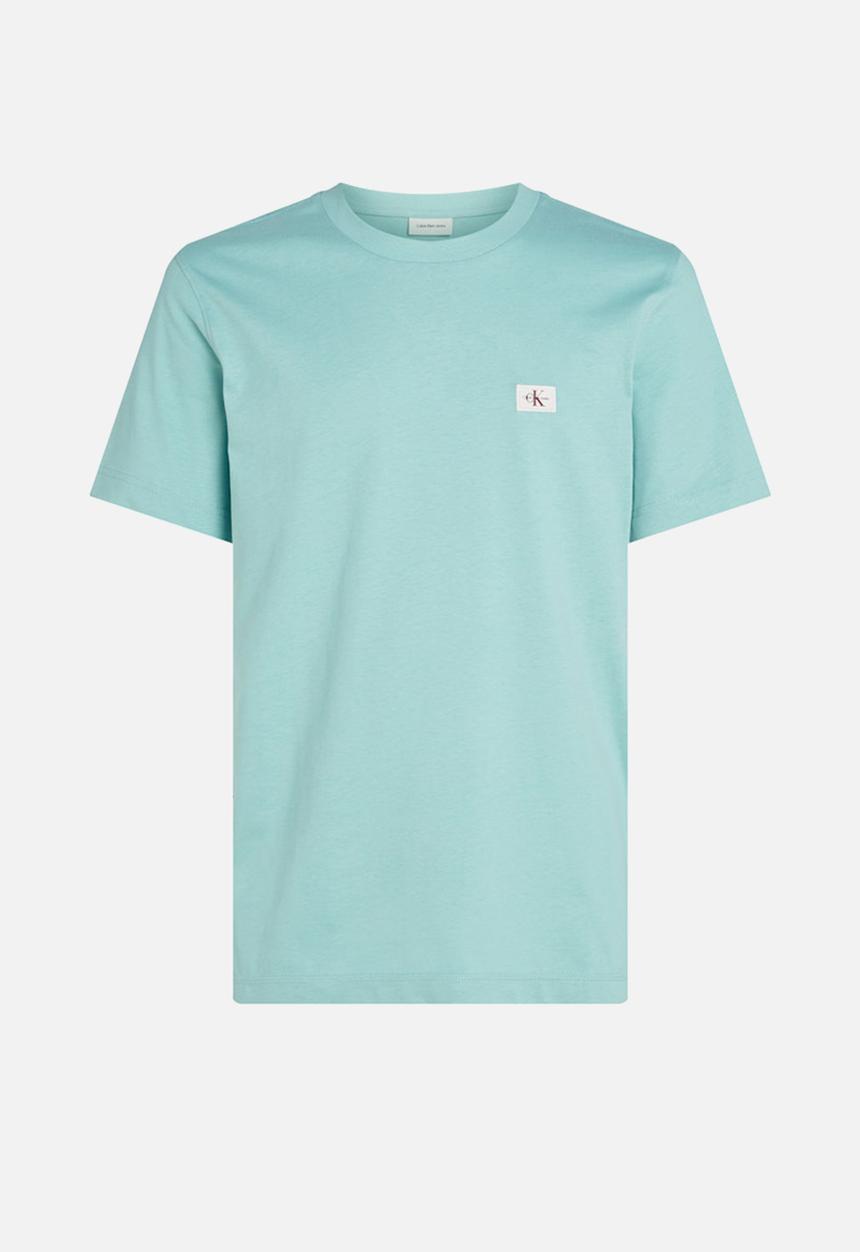 Calvin Klein - Woven Label Regular Tee - Fresh Mint
