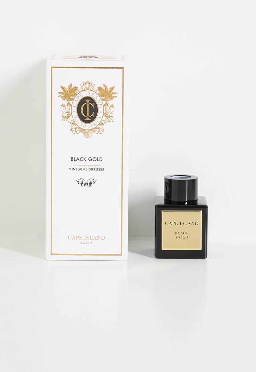 CAPE ISLAND - Black gold 50ml fragrance diffuser1