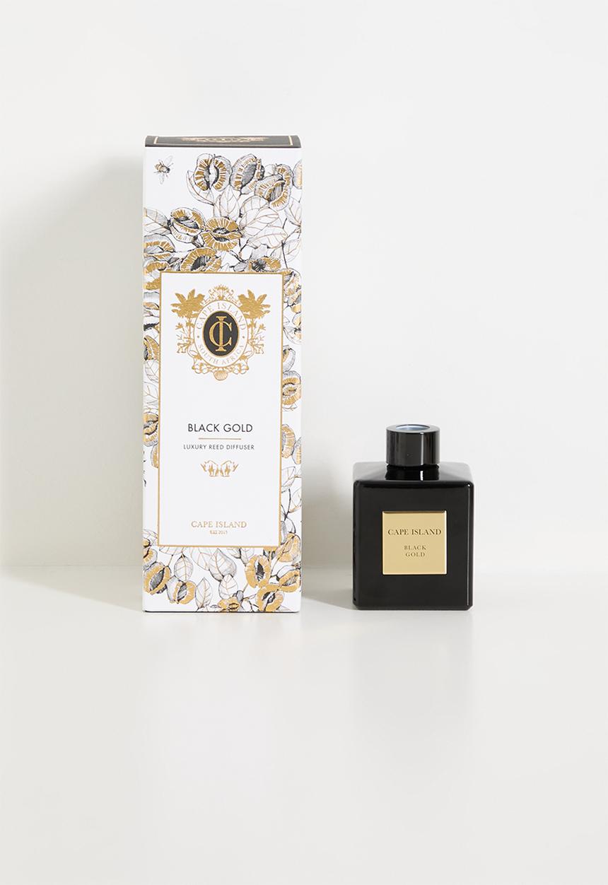 CAPE ISLAND - Black gold 200ml fragrance diffuser