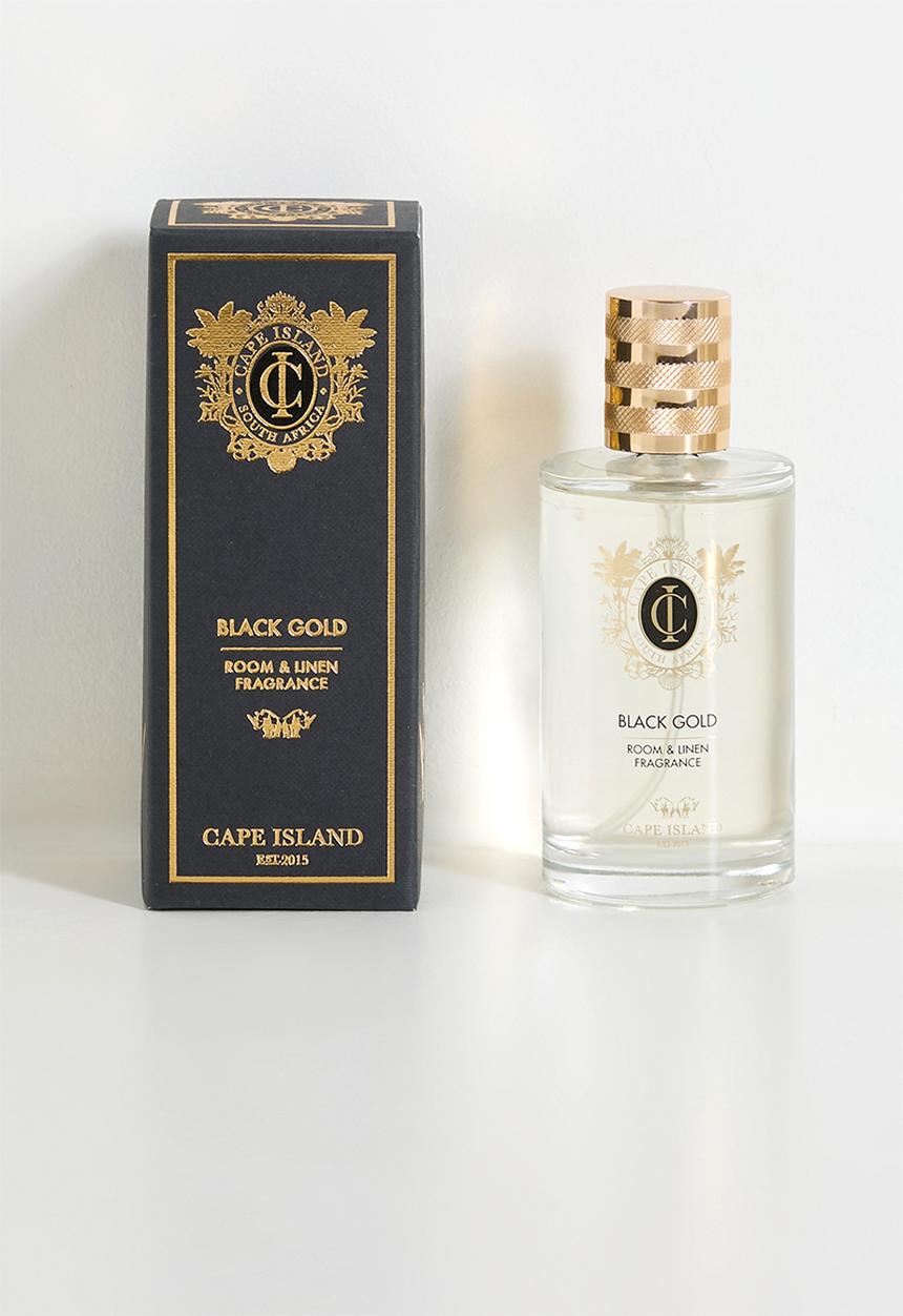 CAPE ISLAND - Black gold room & linen fragrance1