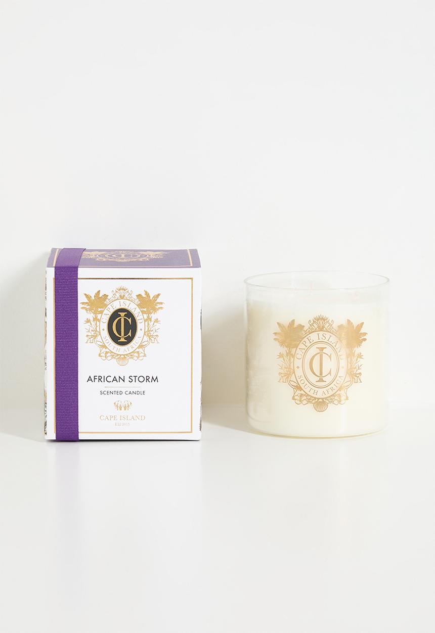 CAPE ISLAND - African storm large candle