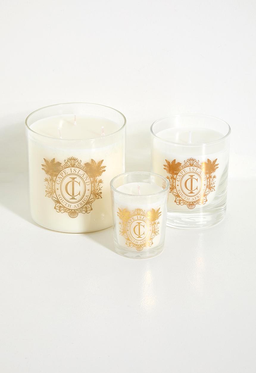 CAPE ISLAND - Black gold mini candle1