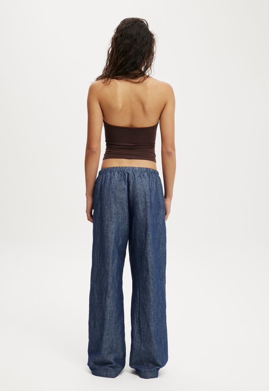 Cotton On - Haven wide leg pant - indigo