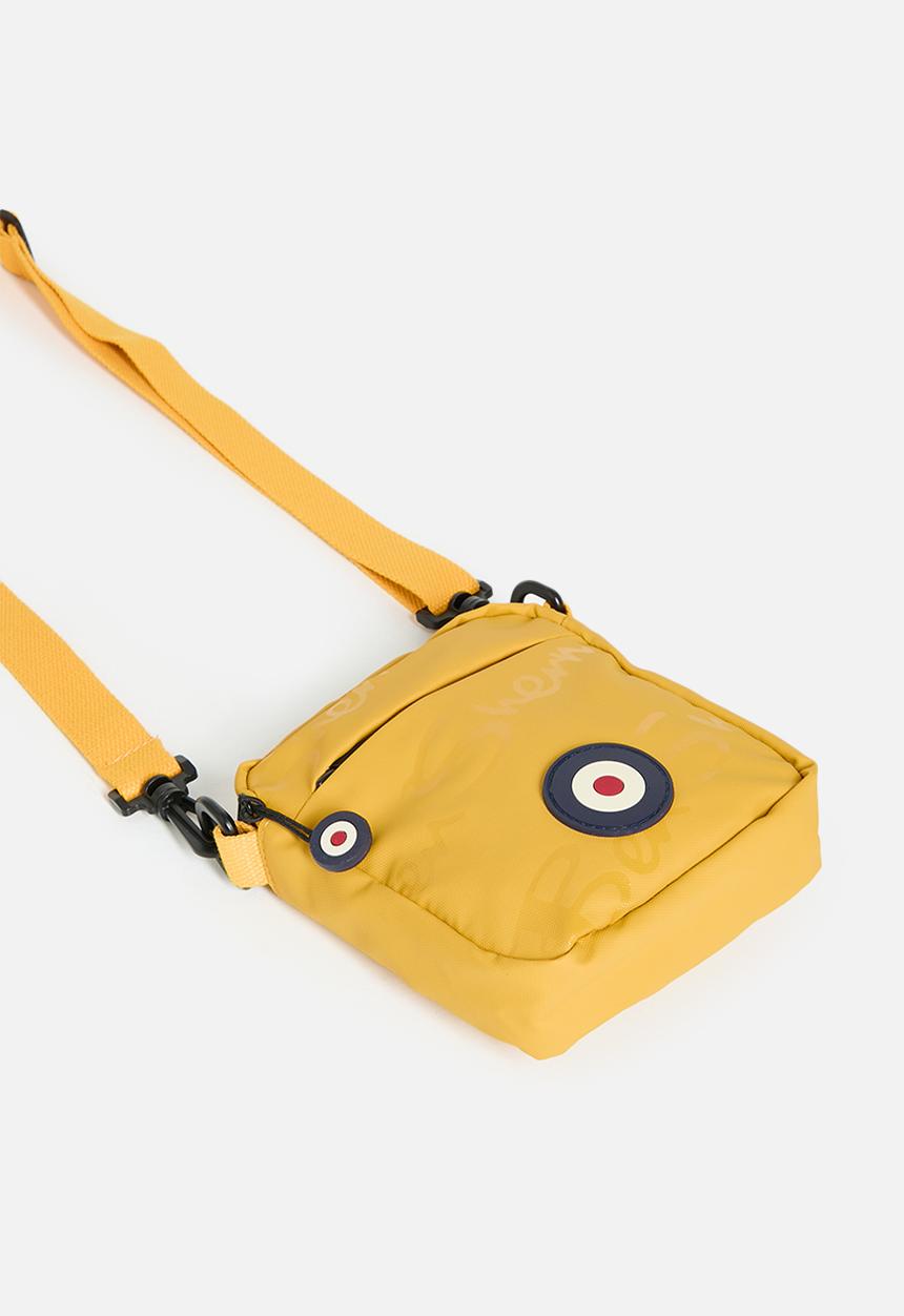Ben Sherman - Compact Crossbody Wax Plastisol - Banana
