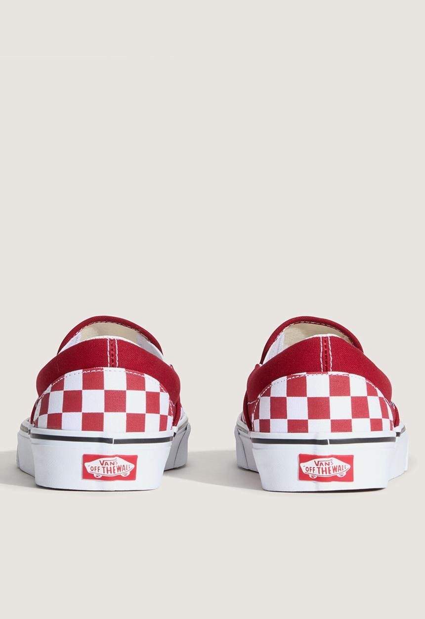 Vans - Classic Slip-On - Checkerboard Chili Pepper