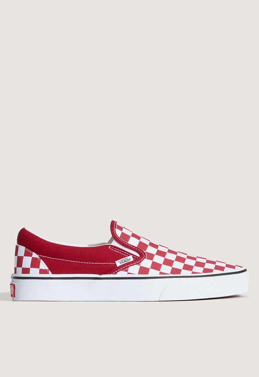 Vans - Classic Slip-On - Checkerboard Chili Pepper