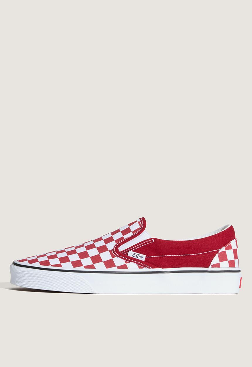 Vans - Classic Slip-On - Checkerboard Chili Pepper