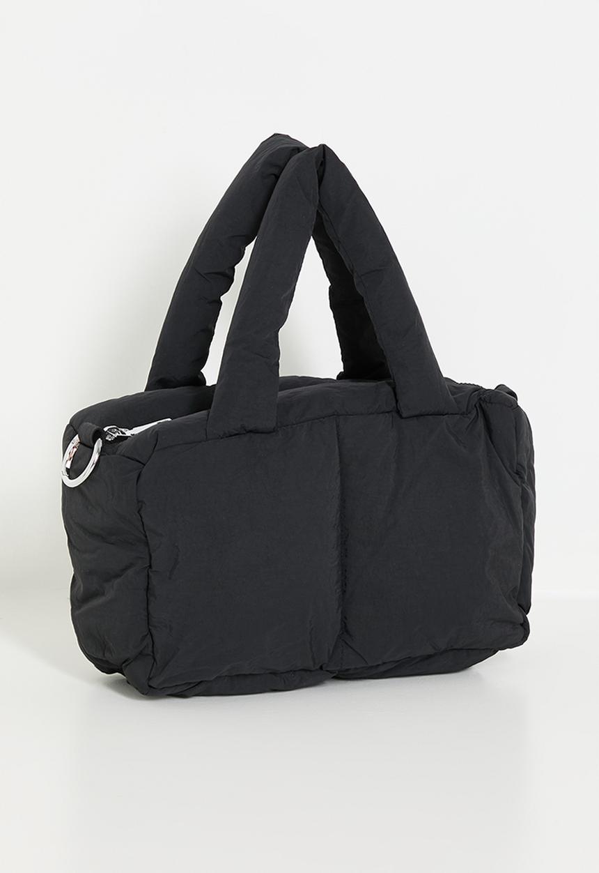 Pop Candy - Mini padded duffel bag with padded detachable strap - black