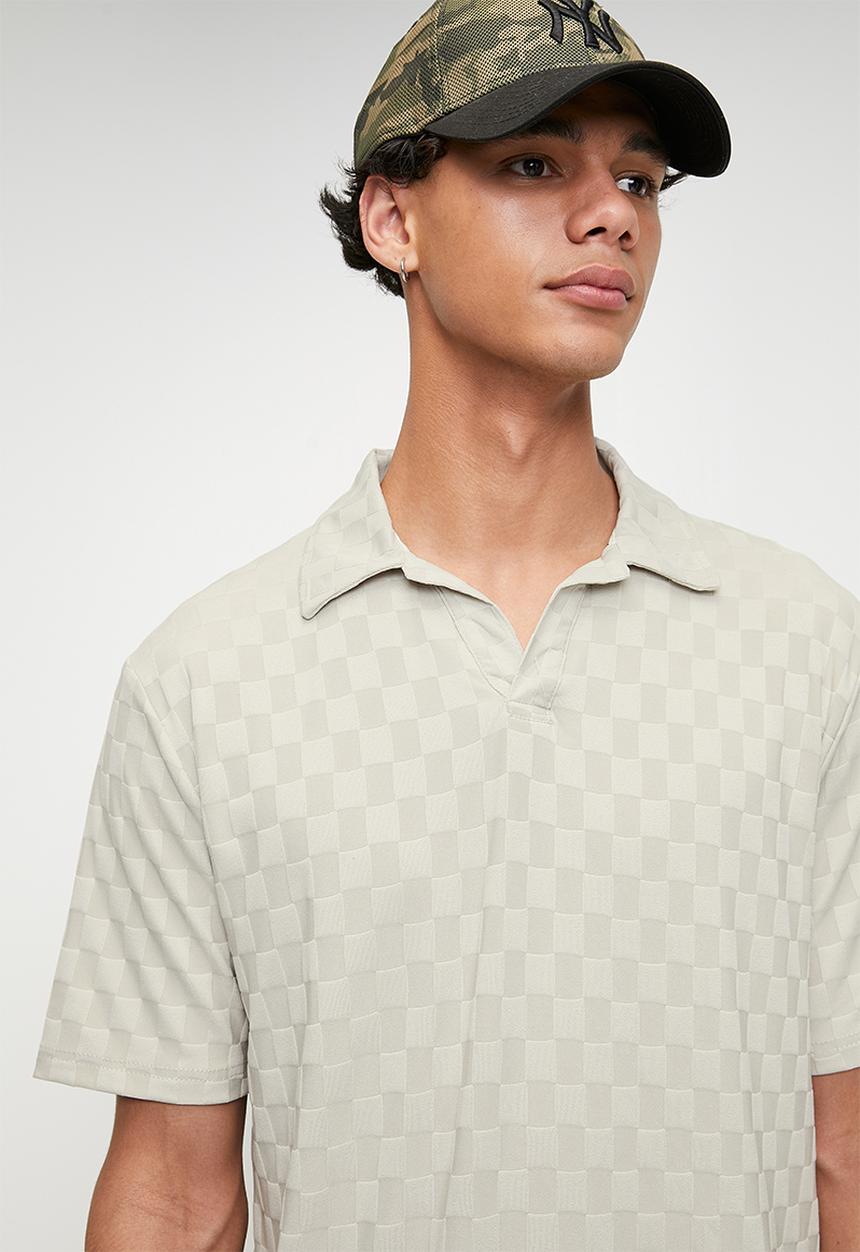 Brave Soul - Polo T-shirts - Light Stone