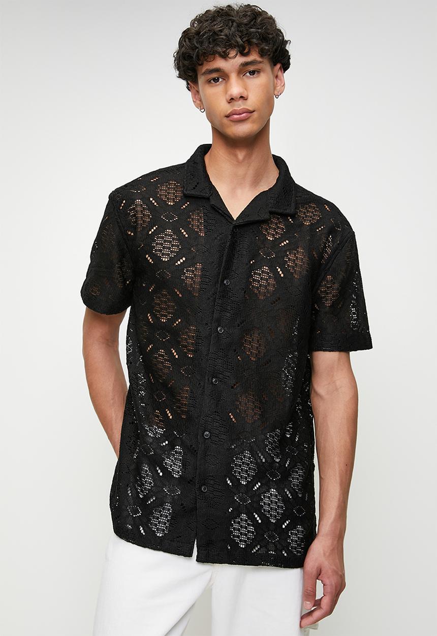 Brave Soul - Plexus Shirt- Black
