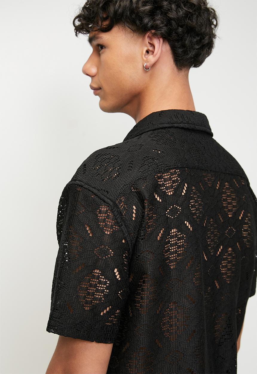 Brave Soul - Plexus Shirt- Black