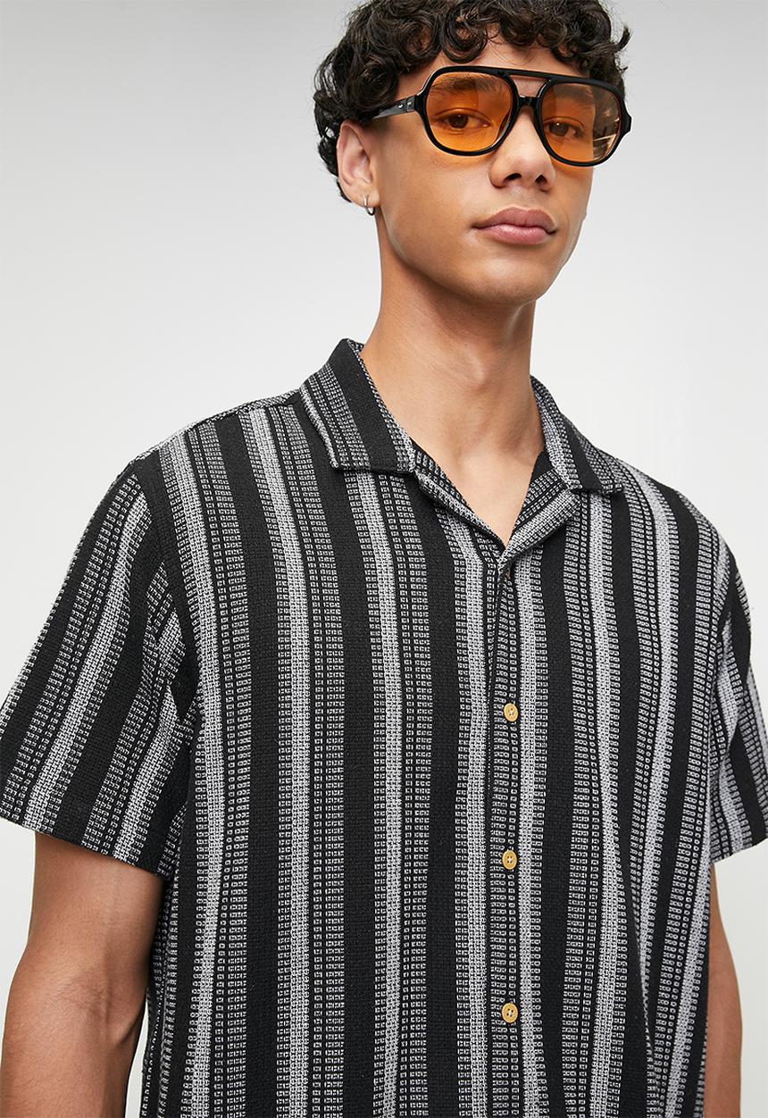 Brave Soul - Vertical Shirt - Black