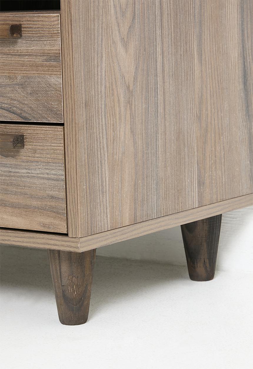 Me&Co - Lisbon 2 Drawer Pedestal - Natural