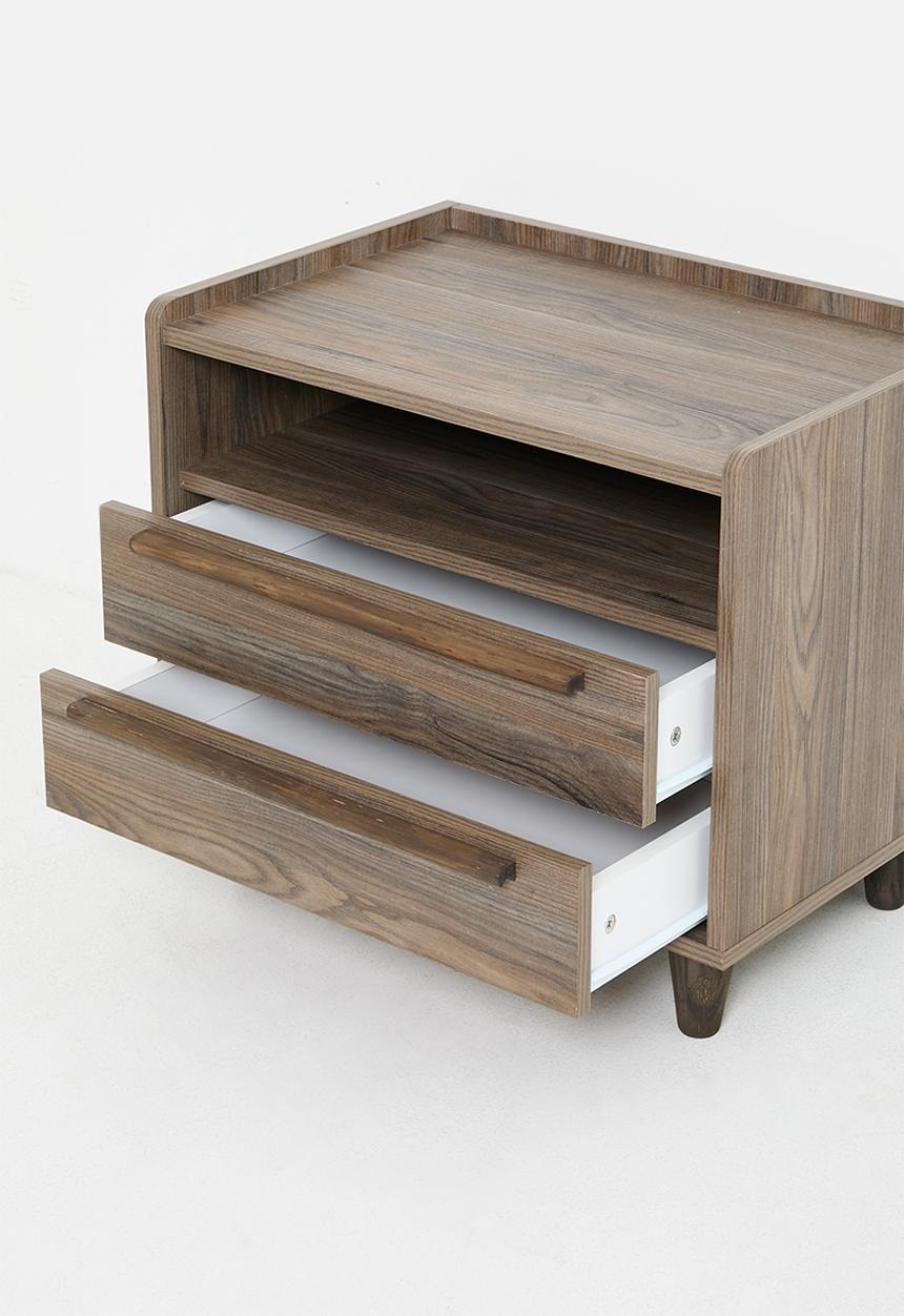 Me&Co - Lisbon 2 Drawer Pedestal - Natural