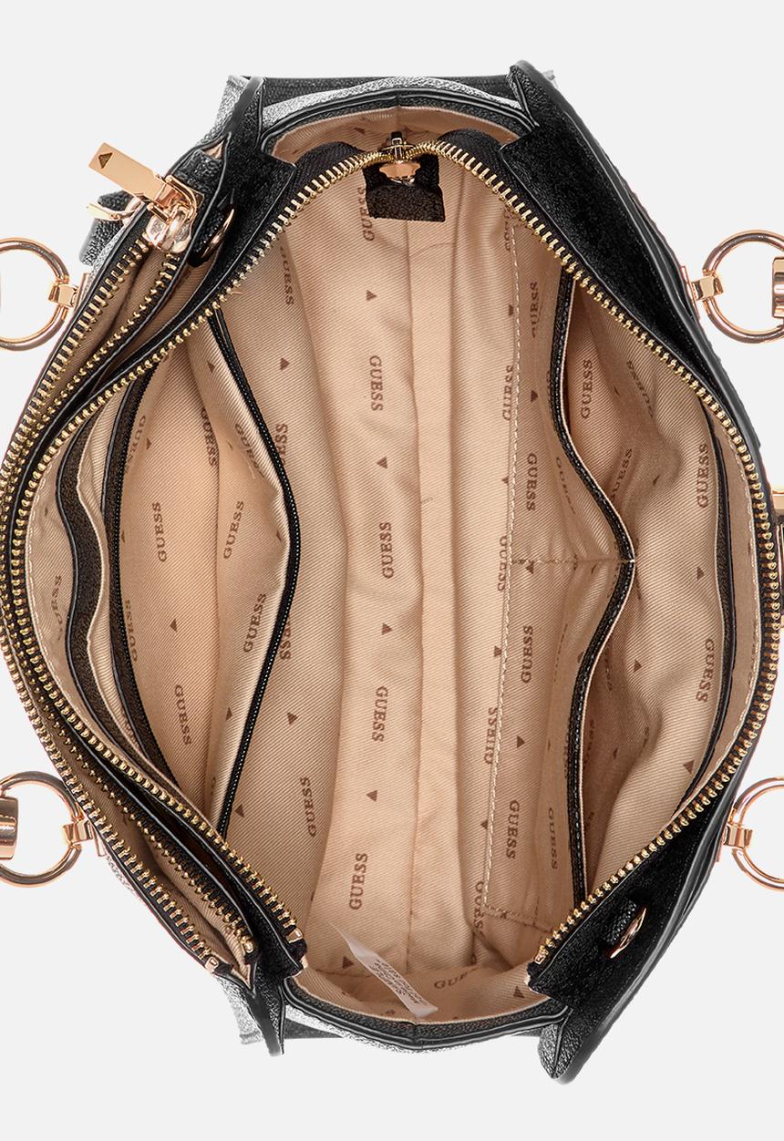GUESS - Orlina society satchel bag - black