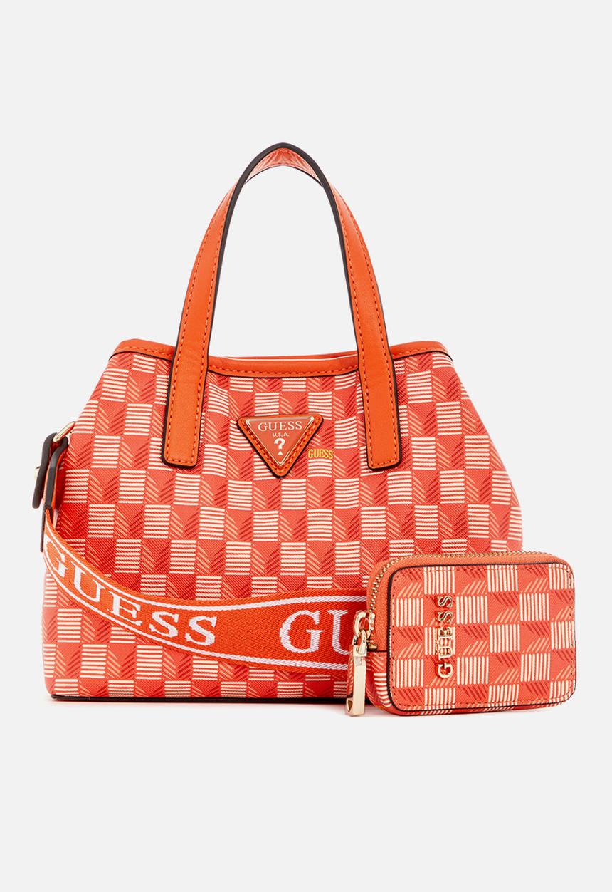 GUESS - G wave mini tote - orange logo