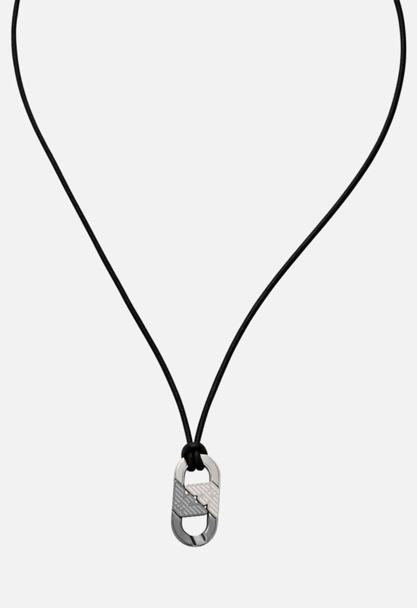 Emporio Armani - Pendant Necklace - Black