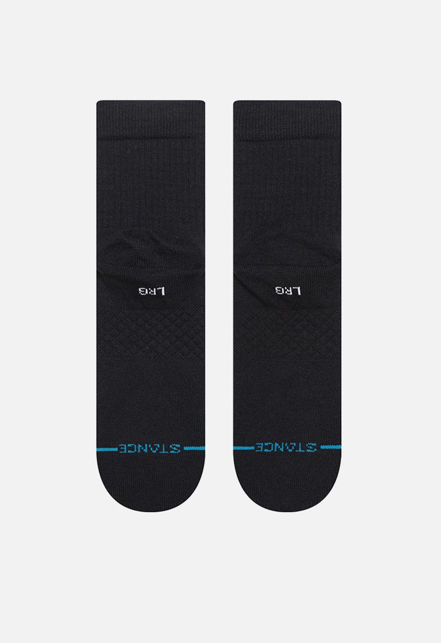 Stance Socks - Icon Quarter - Black