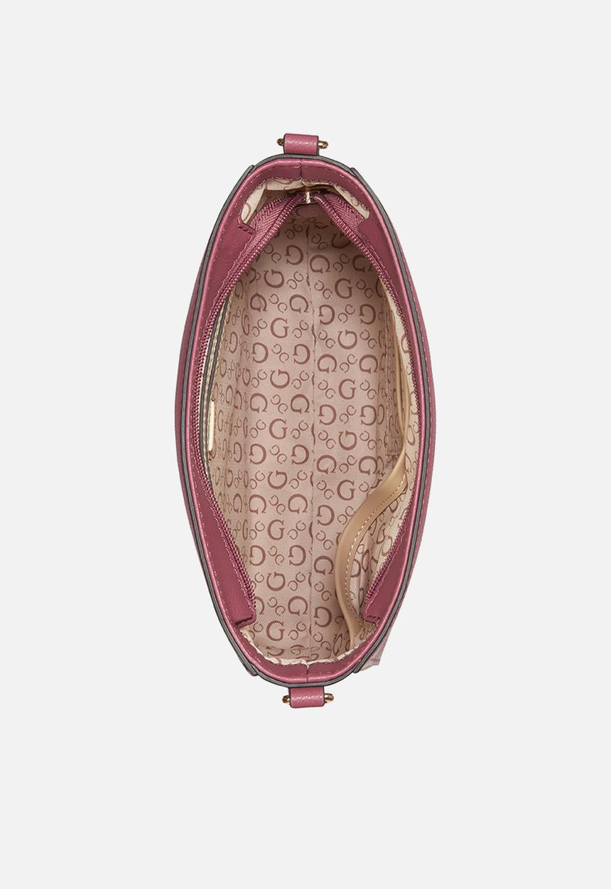 GUESS - Baxian crossbody bag - burgundy