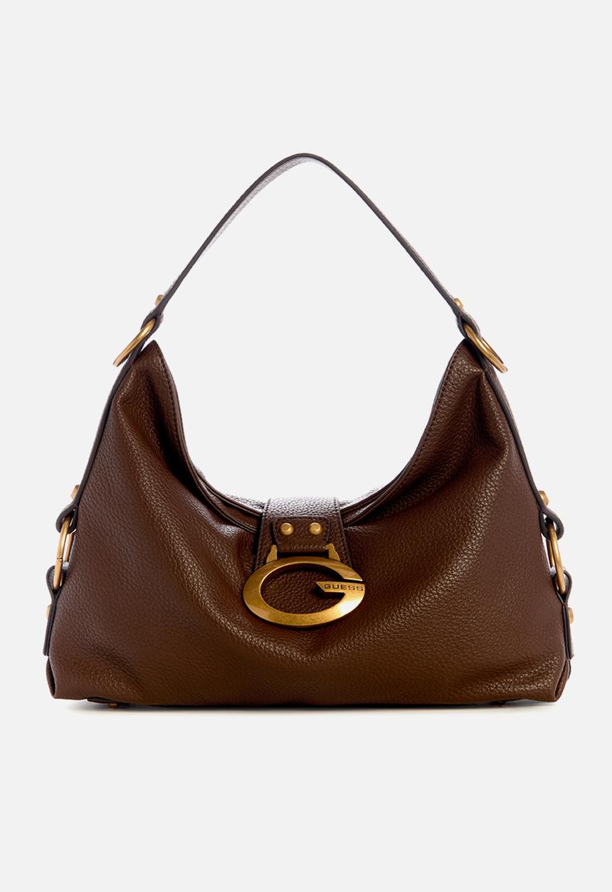 GUESS - Camden shoulder bag - brown