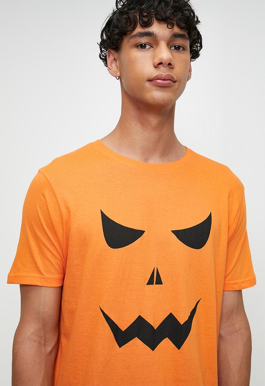 Brave Soul - Hallow Sleepwear - Orange/Black