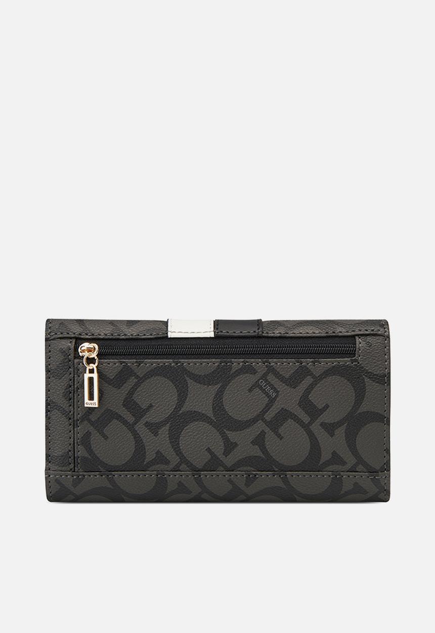 GUESS - Kerry slim clutch bag - black