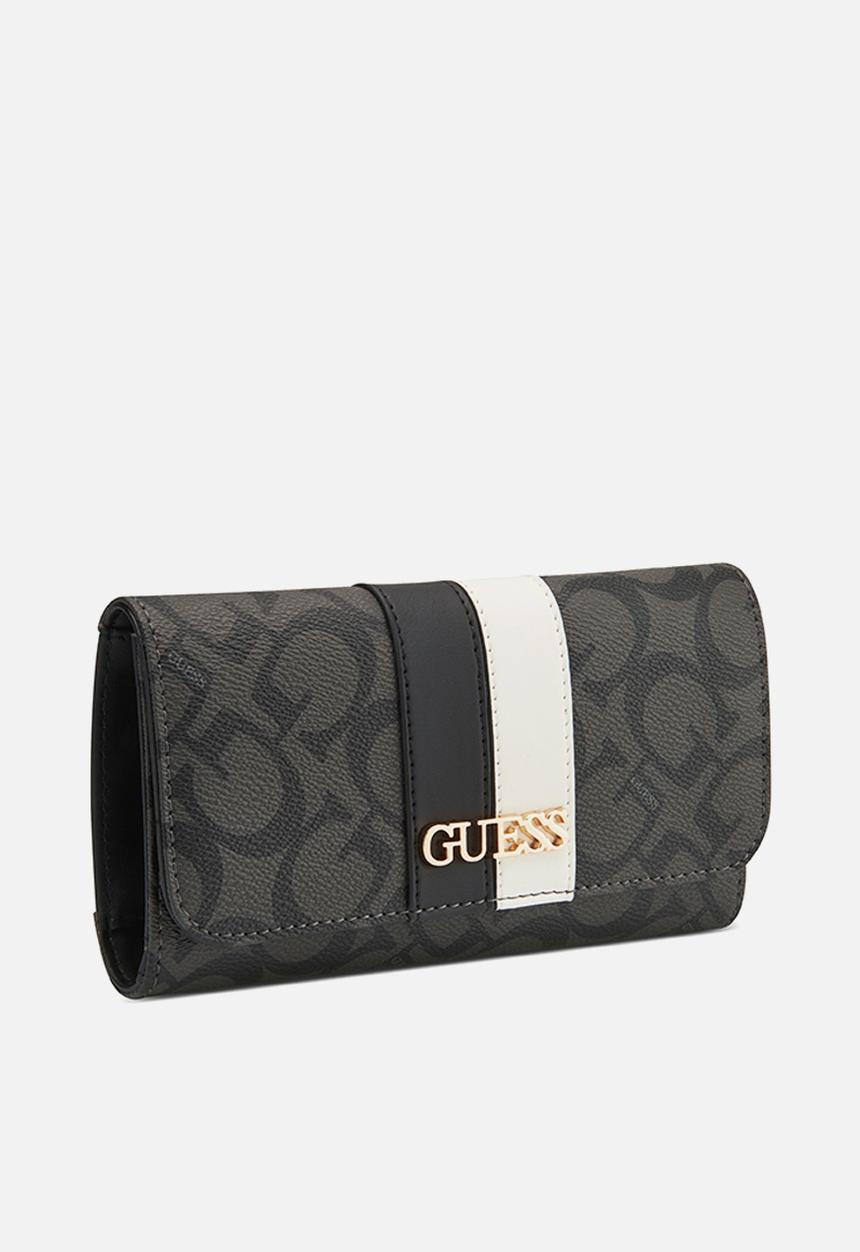 GUESS - Kerry slim clutch bag - black