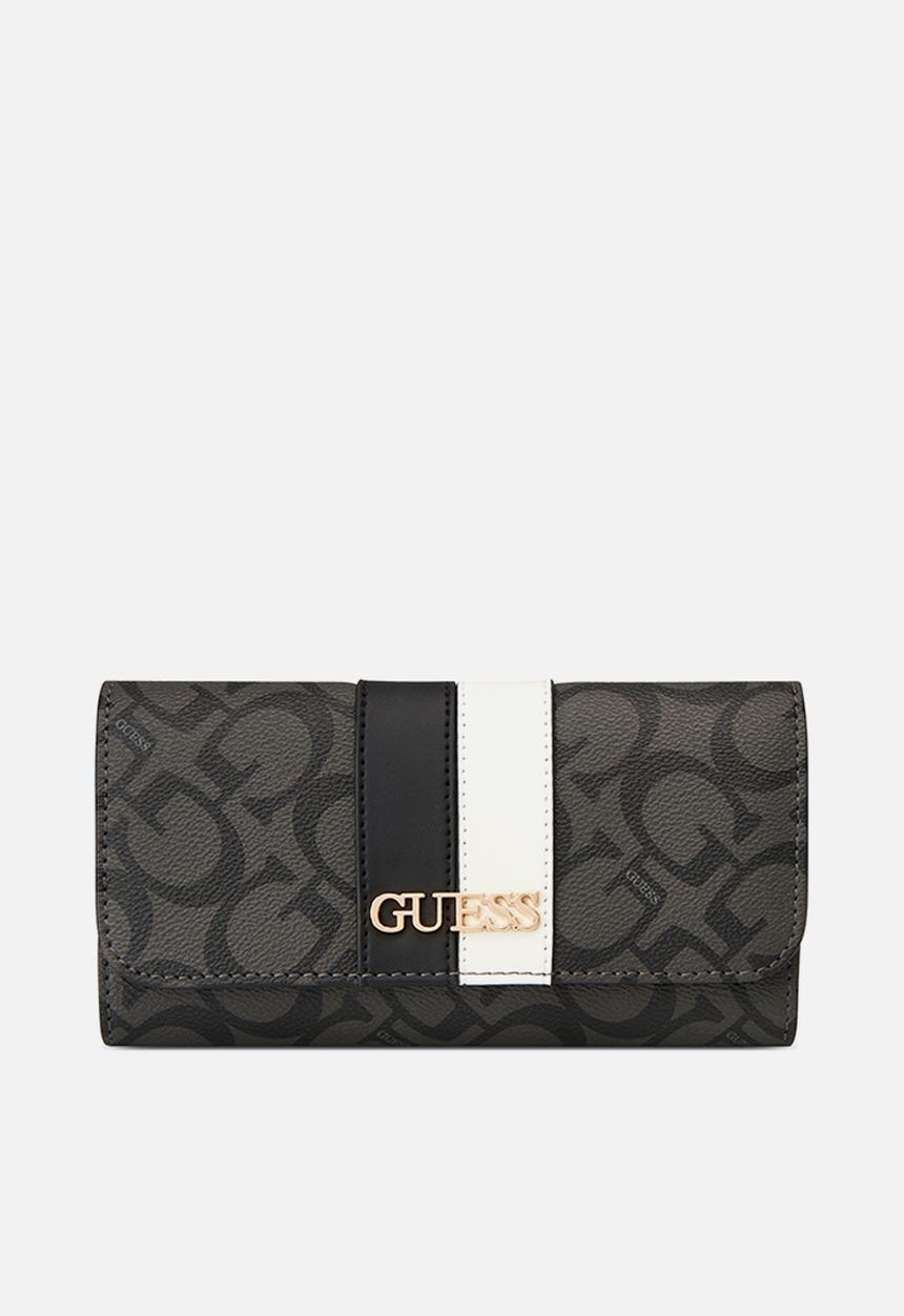 GUESS - Kerry slim clutch bag - black