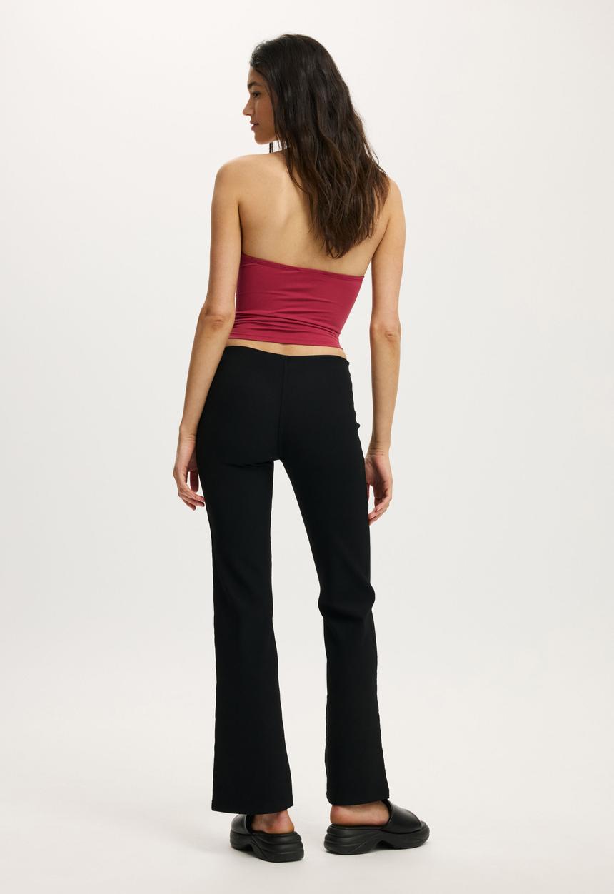 Cotton On - Ines pull on pant - black