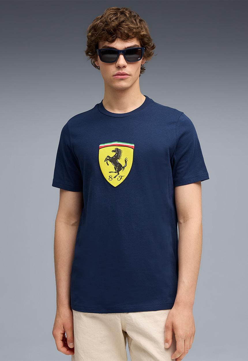 PUMA - Ferrari Sportswear Colored Shield Tee - Persian Blue