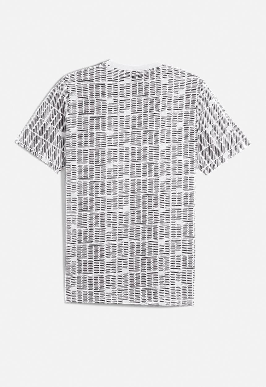 PUMA - ESS LOGO LAB AOP Tee - PUMA White