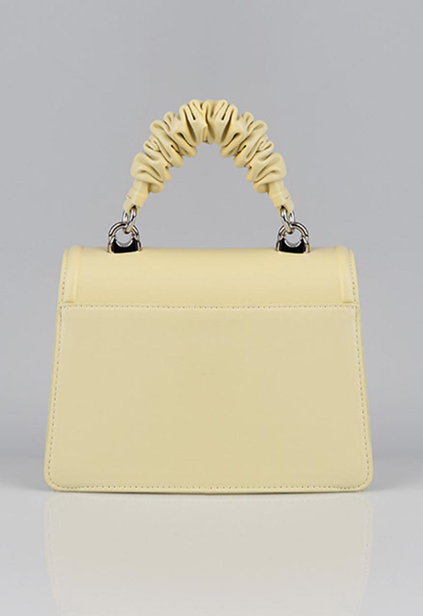 SISSY BOY - Pastel Bag Pompom Strap Bag- Yellow