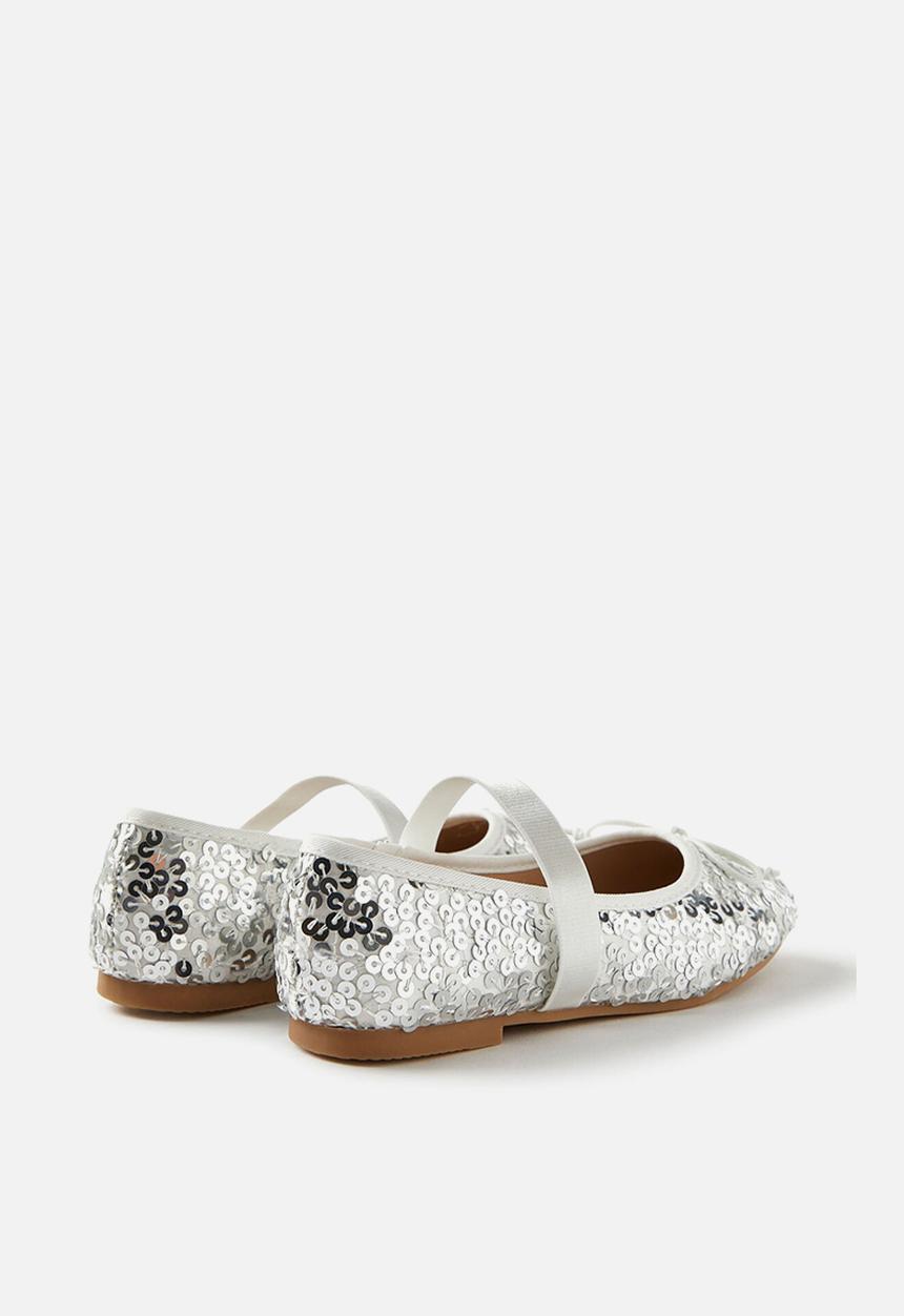 Cotton On - Olivia ballet flat - white sequin