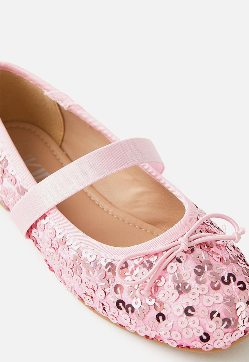 Cotton On - Olivia ballet flat - pink sequin