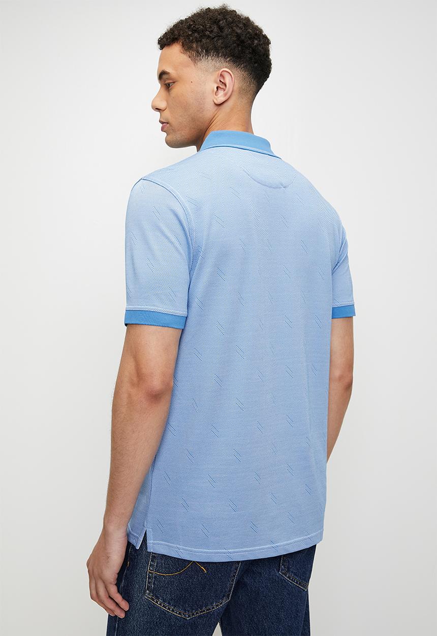 Pringle of Scotland - Dean golfer - blue