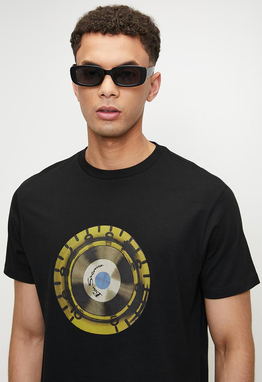 Ben Sherman - Turn It Up Tee Shirt - Black