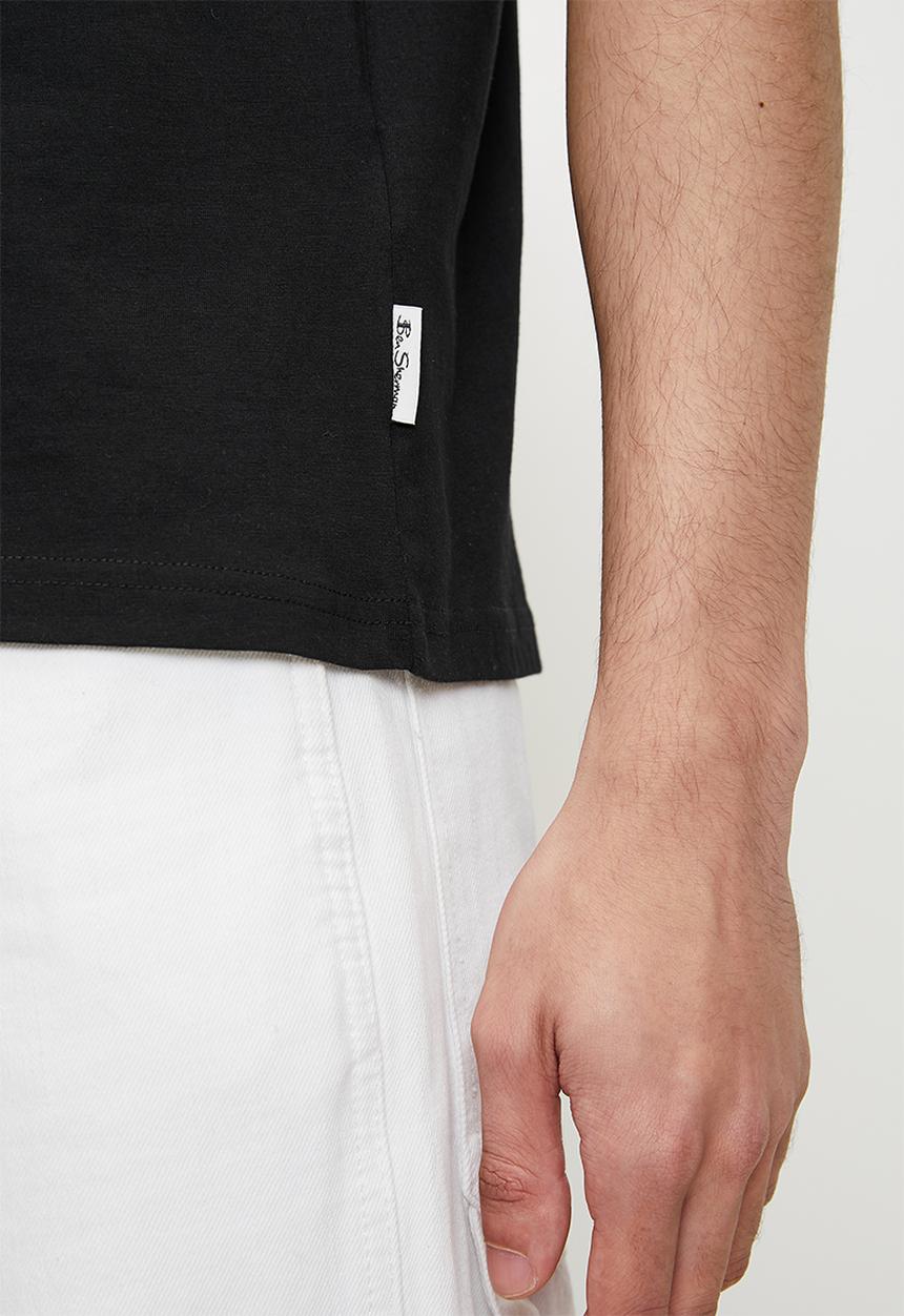 Ben Sherman - Turn It Up Tee Shirt - Black