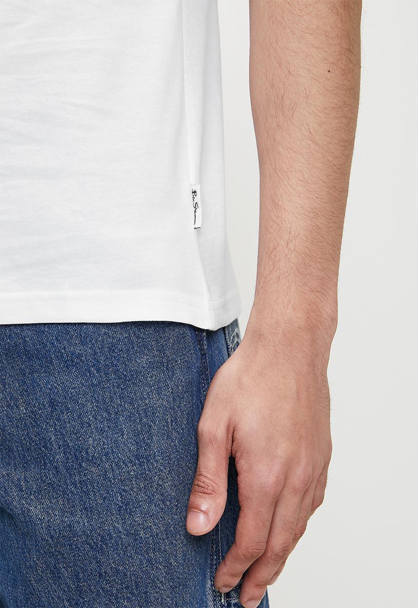 Ben Sherman - Turn It Up Tee Shirt - White