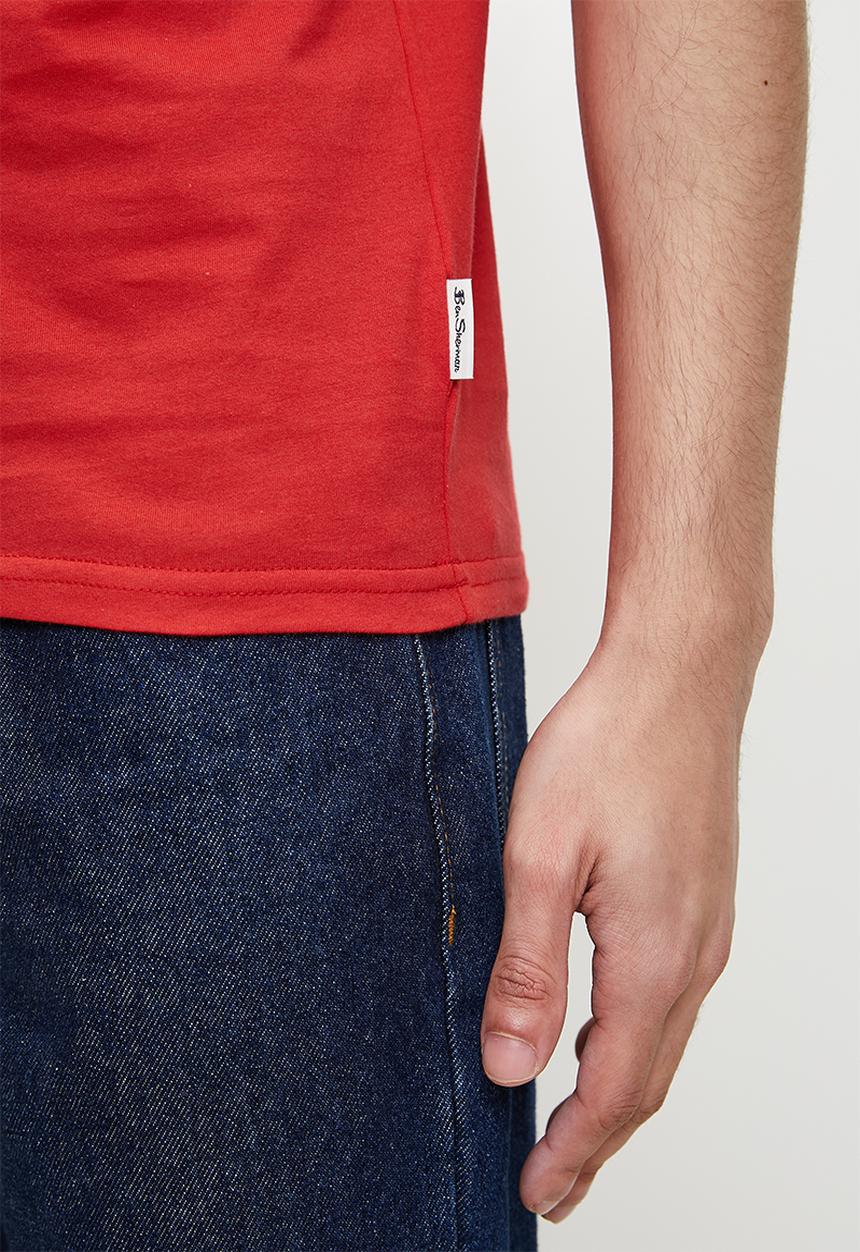 Ben Sherman - Essential Target Tee - Red