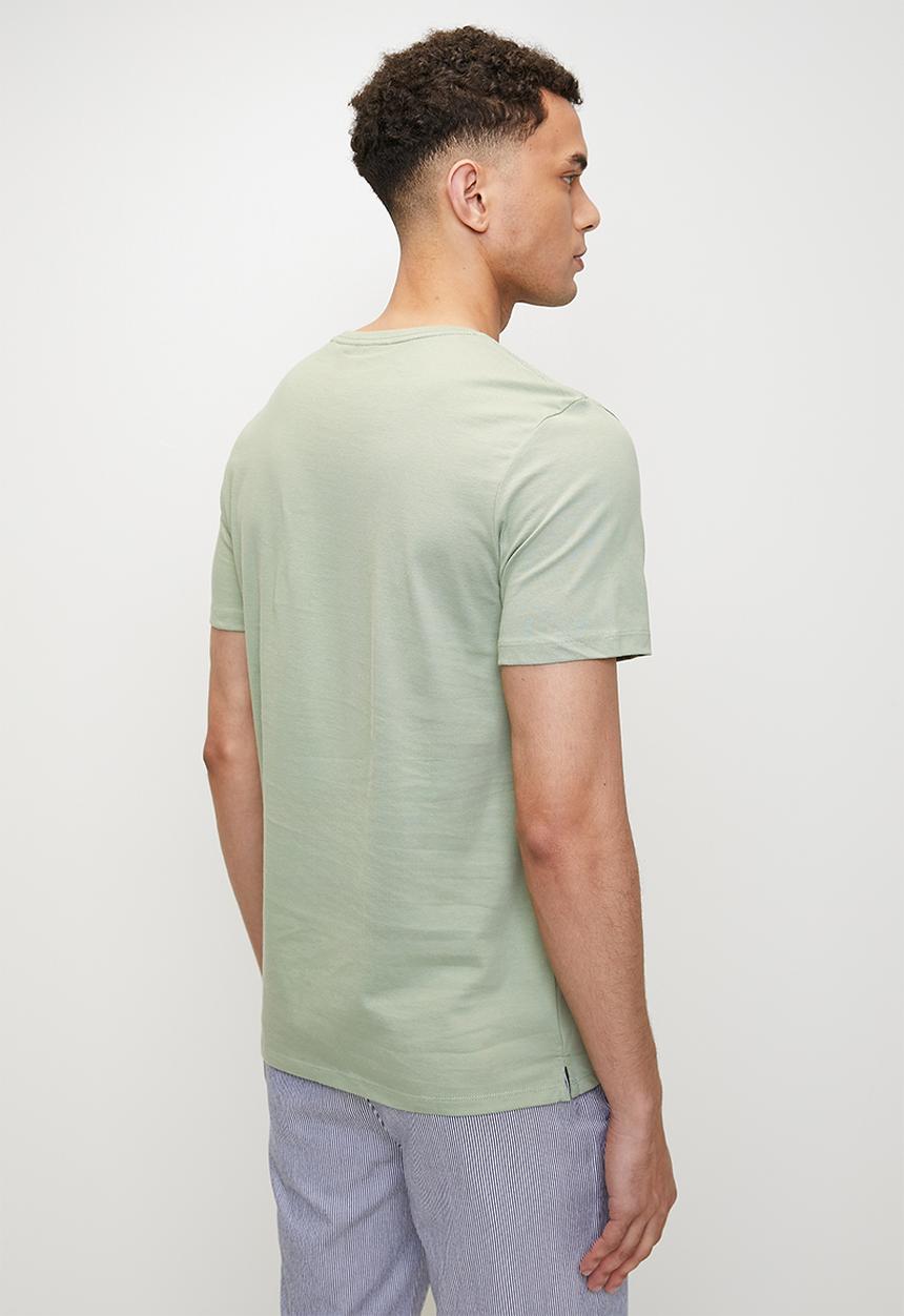 Pringle of Scotland - Josh embroidery T-shirt - sage