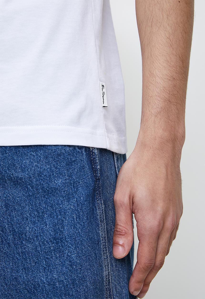 Ben Sherman - Hidden Ace - White