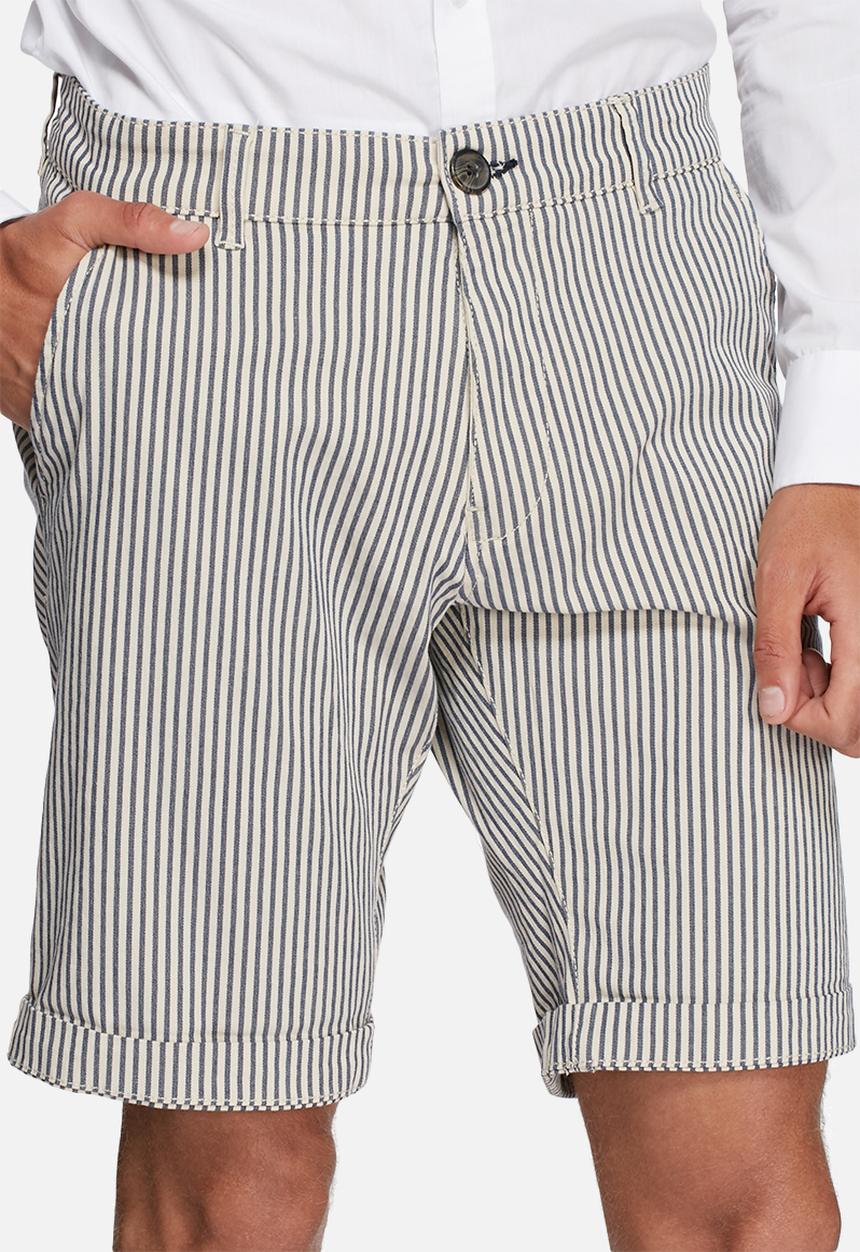 Selected Homme - Paris stripe shorts