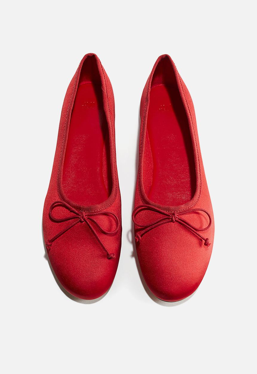 H&M - Ballet pumps - bright red