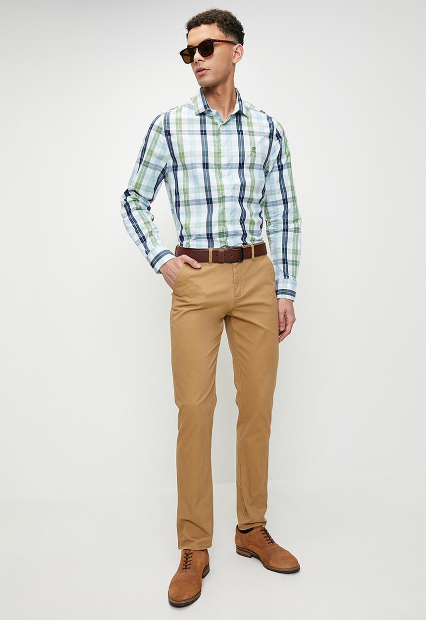 Pringle of Scotland - Collin ls tailored shirt - blue