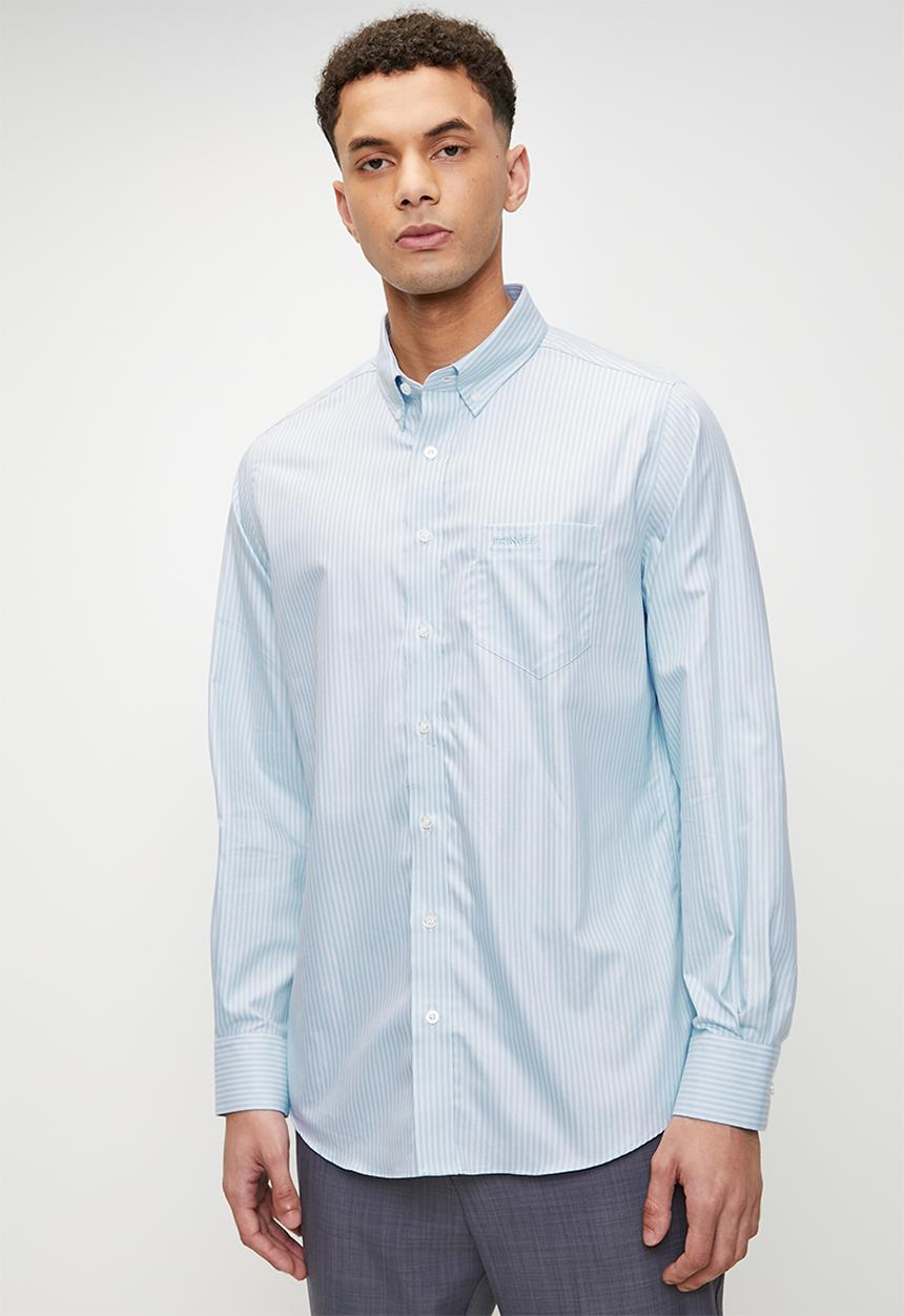 Pringle of Scotland - Roland ls classic shirt - blue