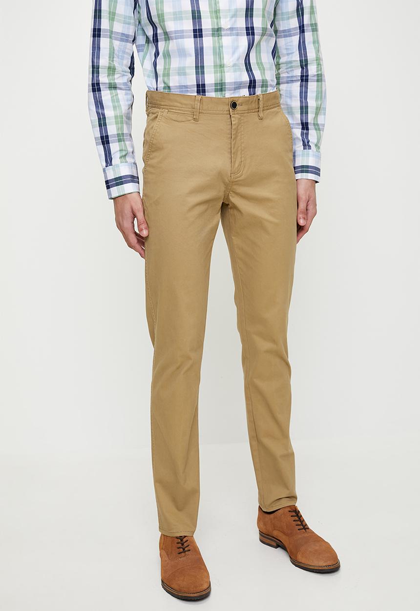 Pringle of Scotland - Jorge tailored fit trouser - khaki