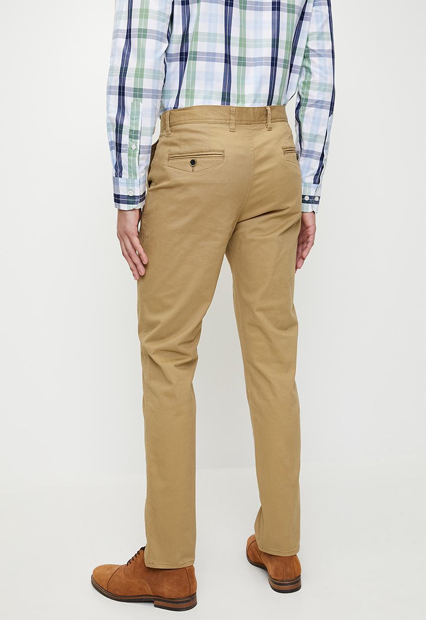Pringle of Scotland - Jorge tailored fit trouser - khaki