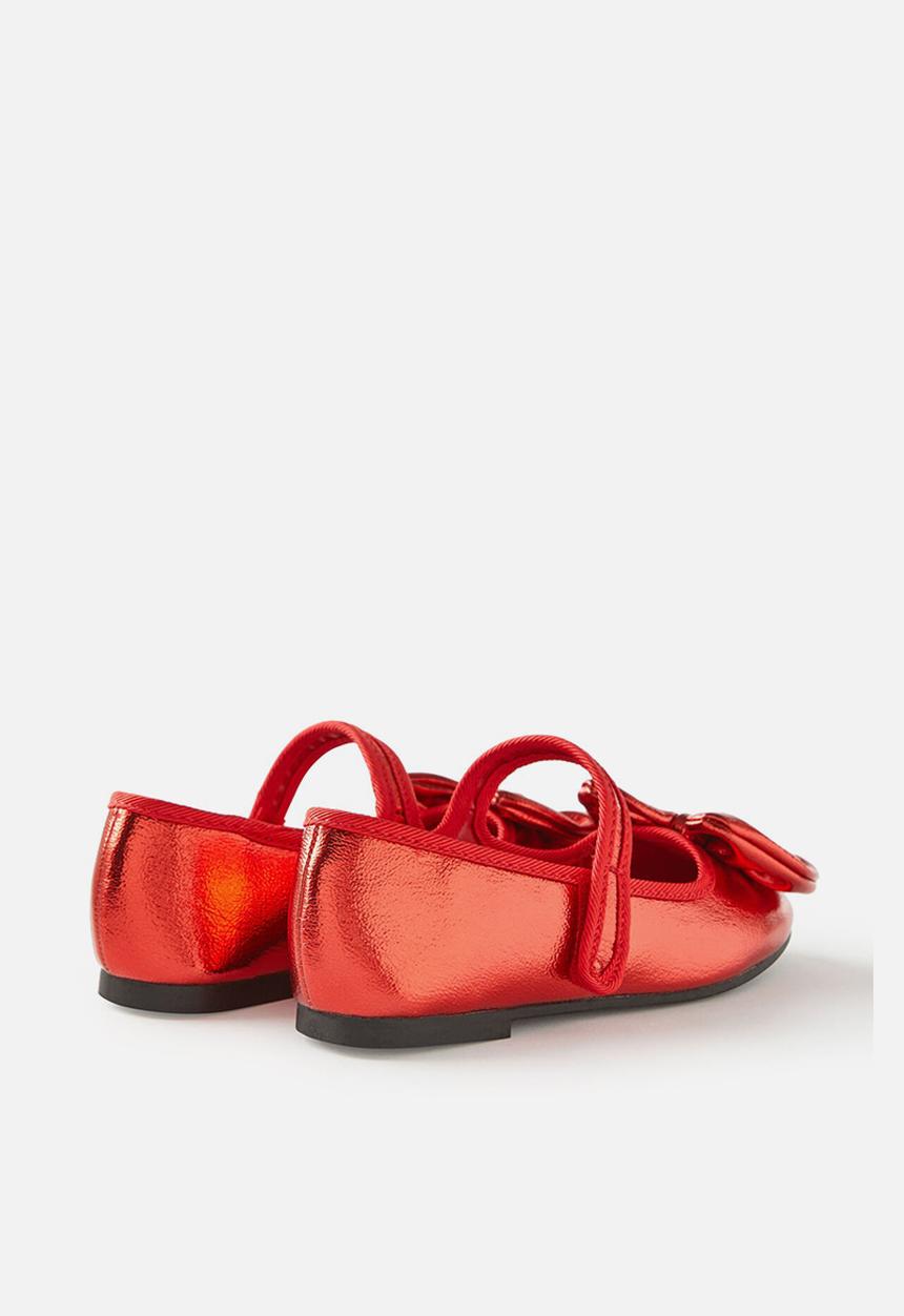 Cotton On - Olivia ballet flat - varsity red/bow